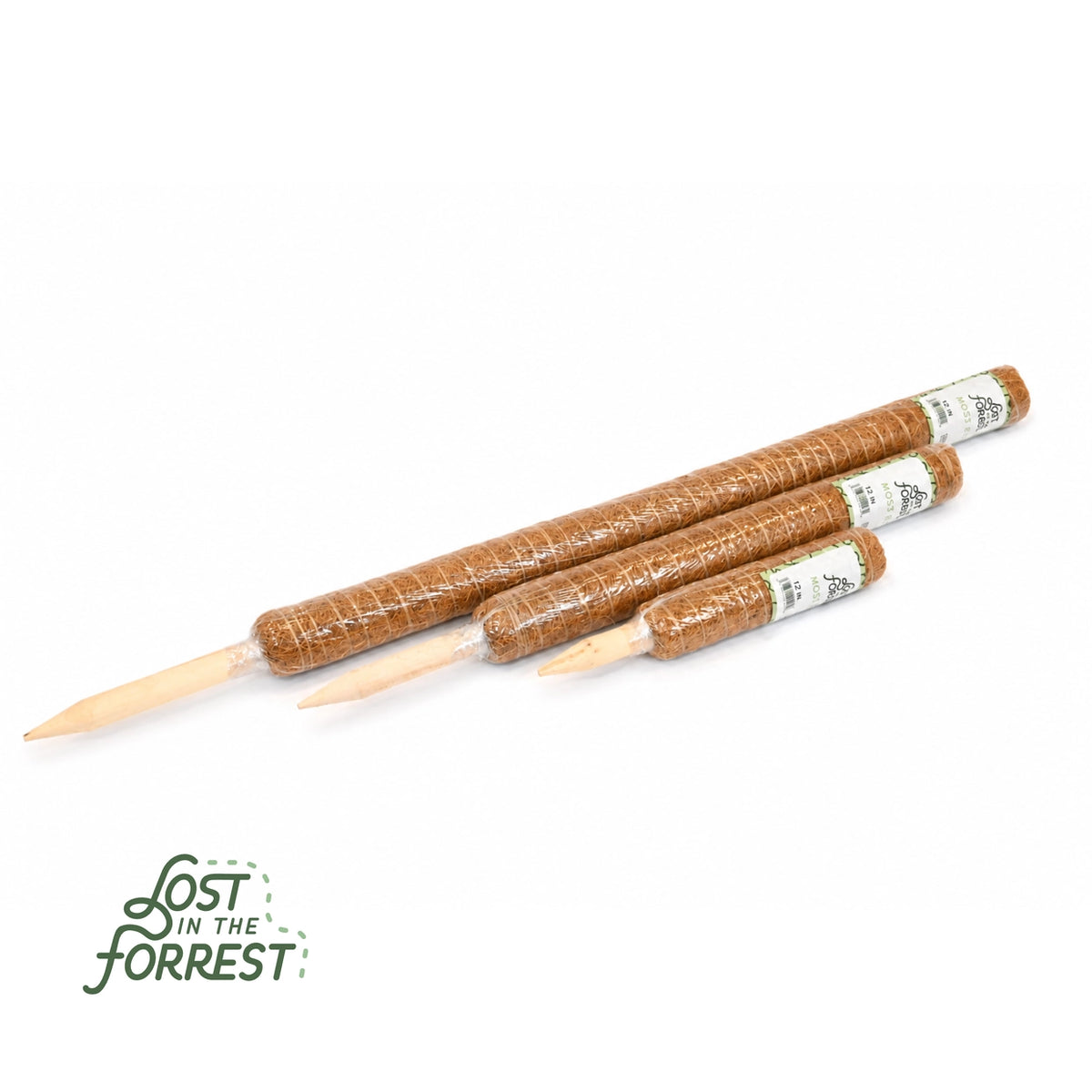 Stackable Coir Moss Pole from Lost in the Forrest