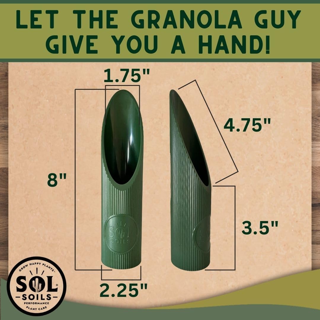 Sol Soils Granola Guy's Scrumptious Soil Scoop for Repotting