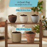 Rosy Soil Houseplant Soil - Organic Peat-Free Biochar Super Soil