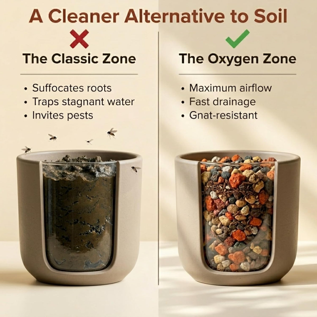 Molly's Succulent & Cactus Mix - Ultra Gritty Blend for Fast Drainage & Airflow
