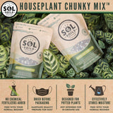 Sol Soils Houseplant Chunky Mix - Fast Draining Soilless Tropical Aroid Potting Mix