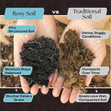 Rosy Soil Houseplant Soil - Organic Peat-Free Biochar Super Soil