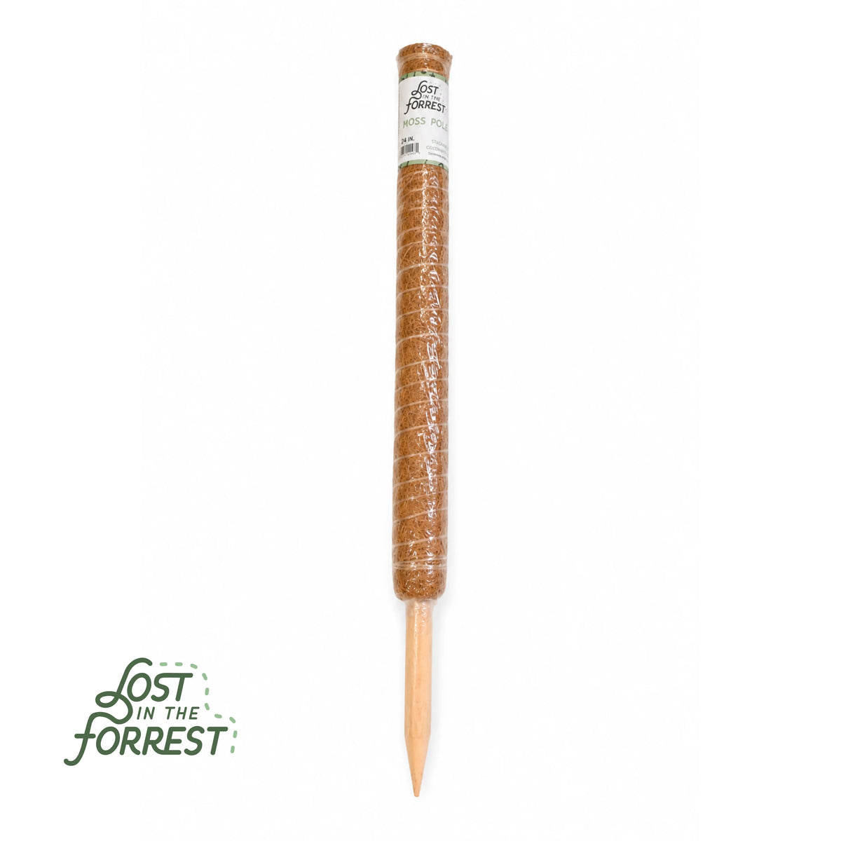 Stackable Coir Moss Pole from Lost in the Forrest